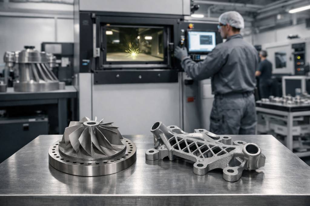 Fabrication additive métallique : de la pièce prototype à la production de séries industrielles pour les secteurs aéronautique et automobile