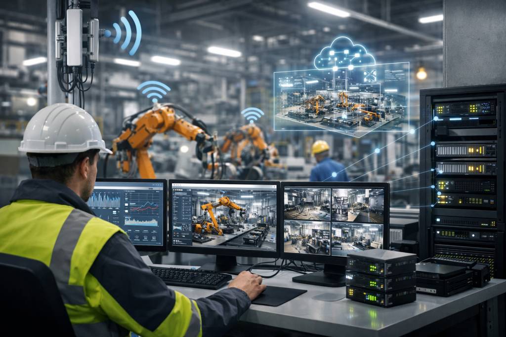 Usines connectées : intégrer capteurs, réseaux 5g privés et edge computing pour une supervision temps réel de la production
