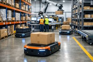 Automatisation des entrepôts : robots mobiles, wms et nouveaux modèles logistiques au service de la performance opérationnelle