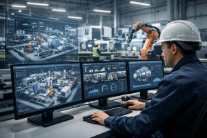 Jumeau numérique d’usine : de la simulation à l’optimisation continue des performances pour piloter la production en temps réel